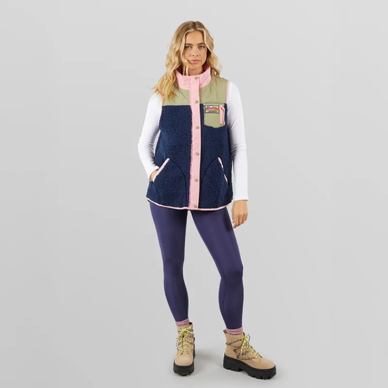 Discount Lagooners Dame Essy Borg Vest Multi