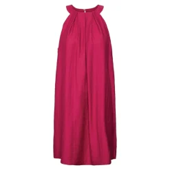 Sale Vero Moda Dame Evalina Halterneck Mini Kjole Sangria Lyserød