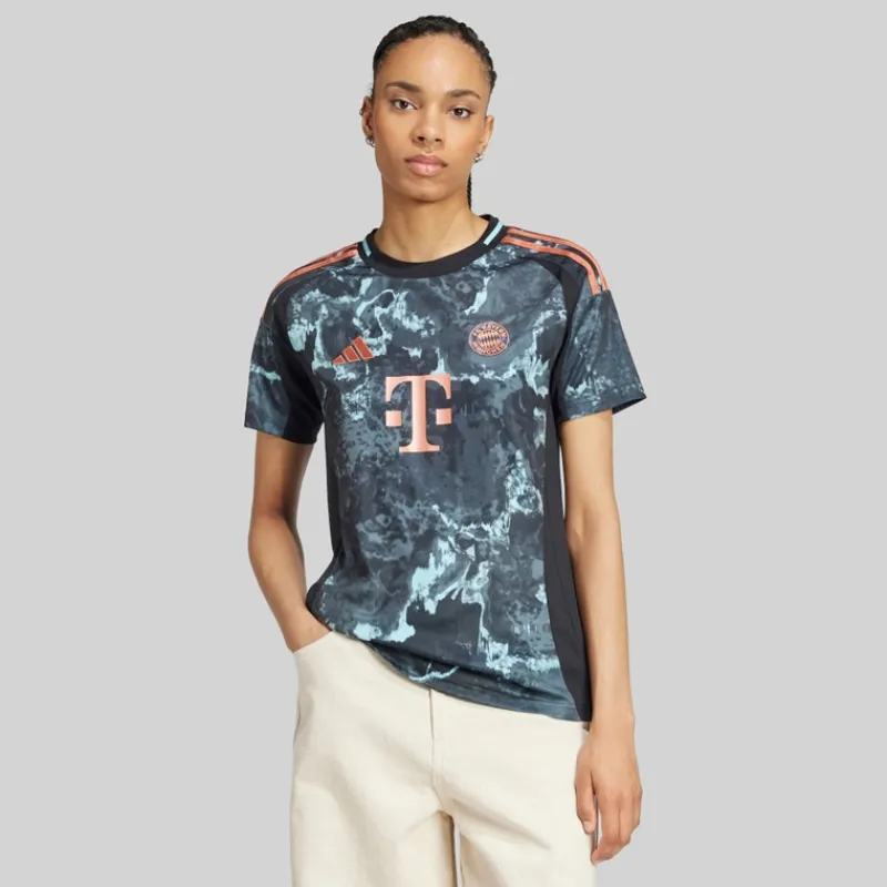 Clearance adidas Dame FCB FC Bayern München 24/25 udebanetrøje Sort
