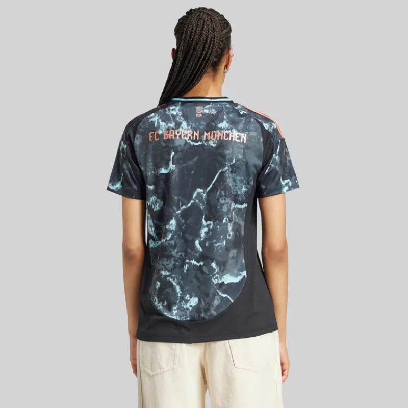 Clearance adidas Dame FCB FC Bayern München 24/25 udebanetrøje Sort