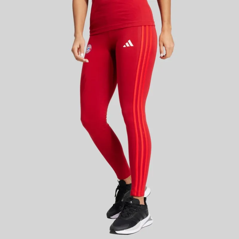 Online adidas Dame FCB FC Bayern München Leggings Team Power Red 2
