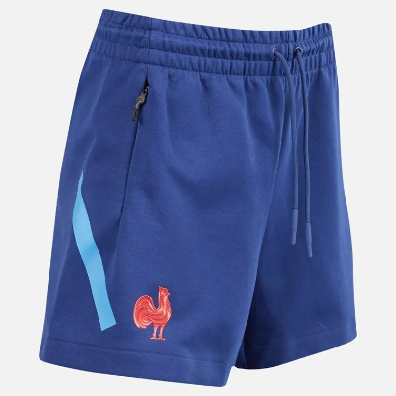 Discount adidas Dame FFR Frankrig Rugby Z.N.E. Rejse Shorts Dark Blue