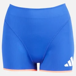 adidas Dame FFR Team Frankrig Løbe Shorts Semi Lucid Blue