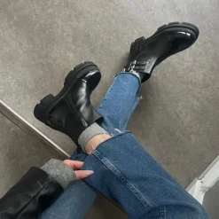 Clearance Copenhagen Shoes Dame Follow The Way støvler 038 Black Patent