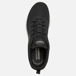 Sale SKECHERS SPORT Dame Go Walk Joy Violet Sneakers Sort/​Rosaguld