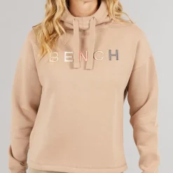 Bench Dame Ioni Hoodie Taupe