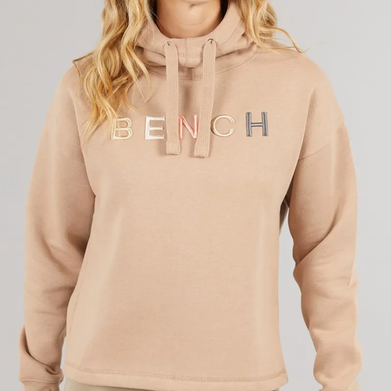 Bench Dame Ioni Hoodie Taupe