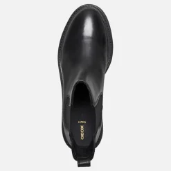 Clearance GEOX Dame Iridea Chelsea støvler sort
