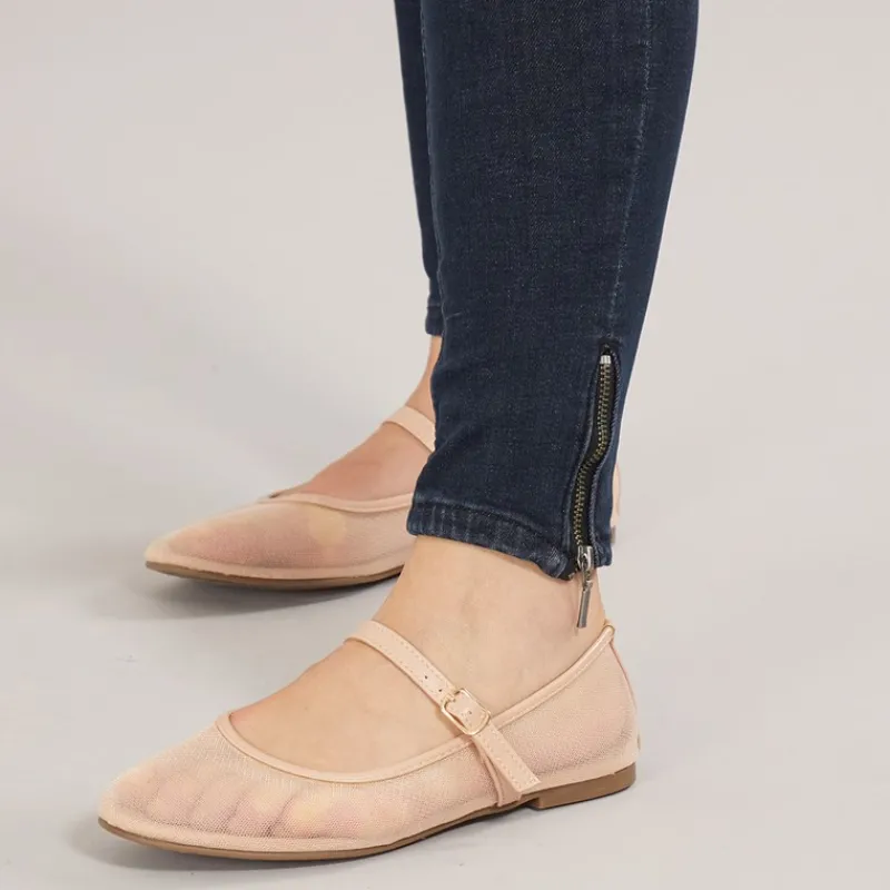 Sale Only Dame Kendell Ankel Længde Slim Jeans Mørkeblå Denim
