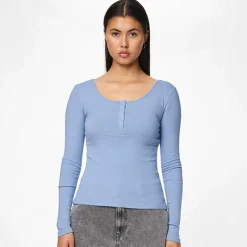 Sale Pieces Dame Kitte Overdele Blå Himmelblå