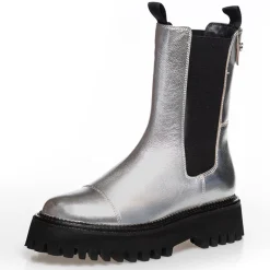Clearance Copenhagen Shoes Dame Lemon Silver Støvler 0050 Sølv