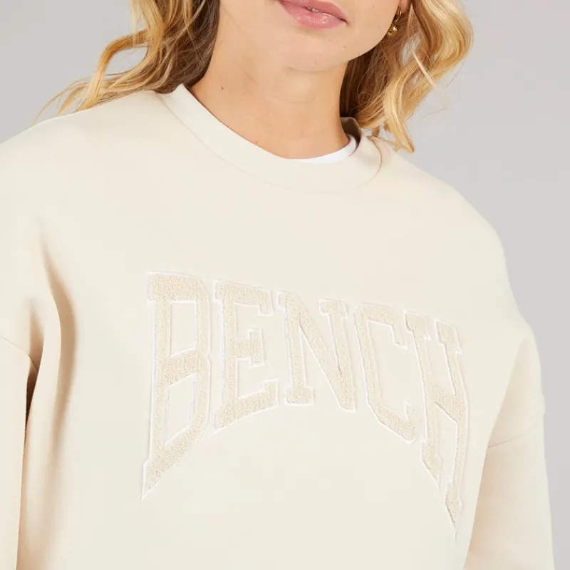 Discount Bench Dame Lioh Oversized Sweatshirt Chalk