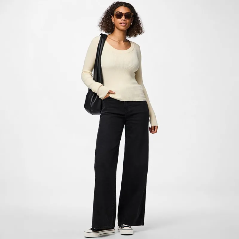 Best Pieces Dame Mira Strik Top Birch