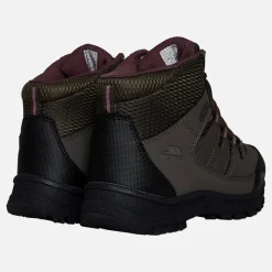 Outlet Trespass Dame Mitzi Waterproof Vandrestøvler Mørk Trækulsgrå Mørk charcoal