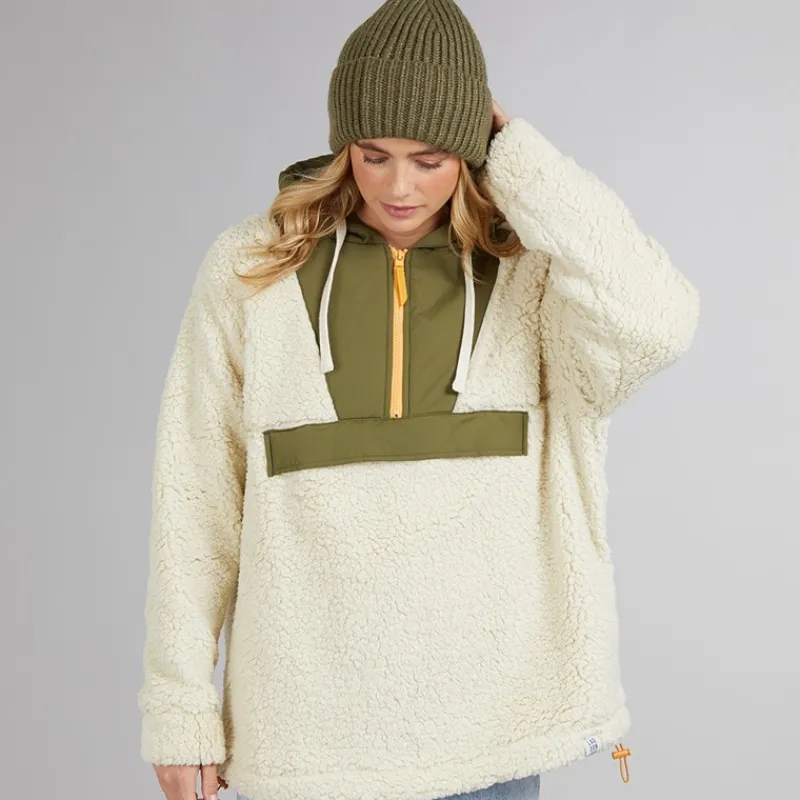Clearance Lagooners Dame Myla Fleecetøj beige