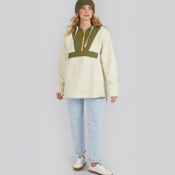 Clearance Lagooners Dame Myla Fleecetøj beige