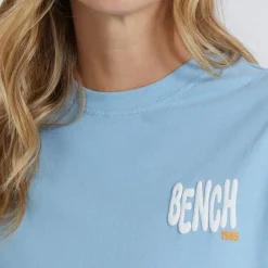 New Bench Dame Nanala T-shirt Lyseblå