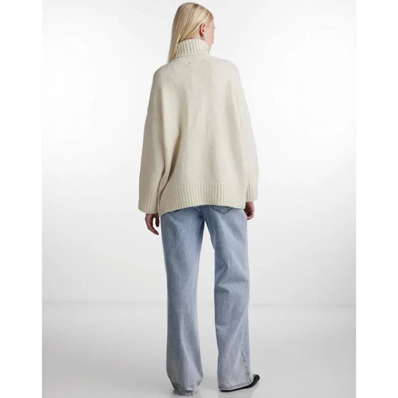 New Pieces Dame Nancy Trøjer Brun beige