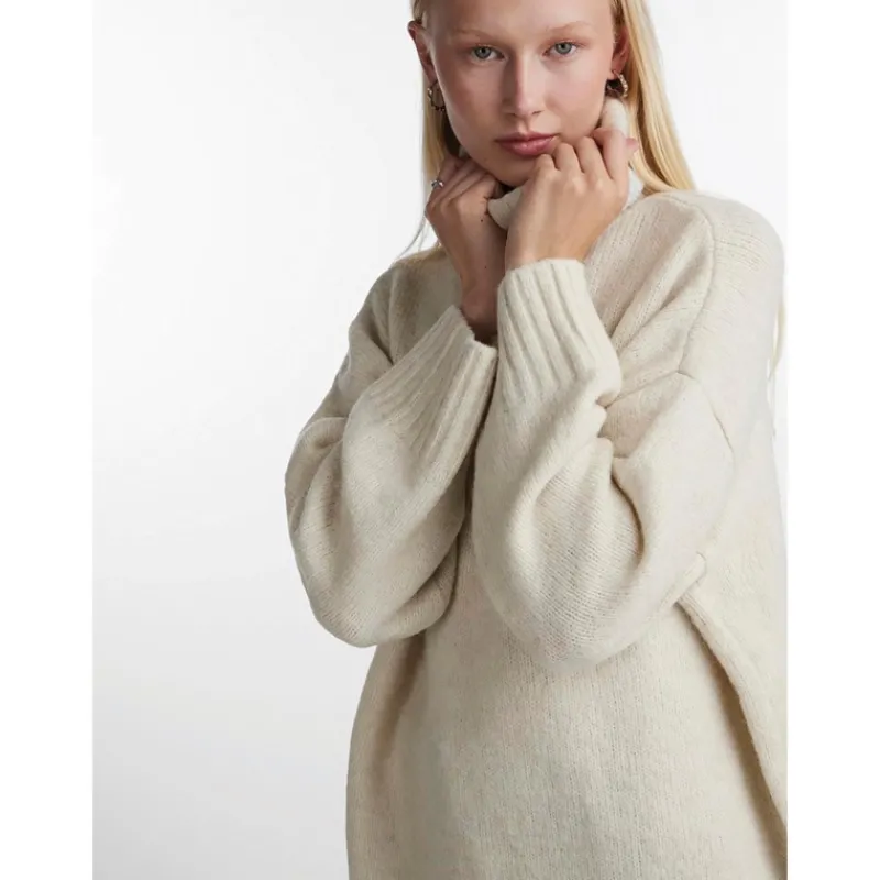 New Pieces Dame Nancy Trøjer Brun beige