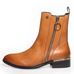 Outlet Copenhagen Shoes Dame Ny Feber 22 Cognac Støvler 0241 Cognac