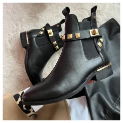 Best Copenhagen Shoes Dame Ollie Støvler 0001 Sort