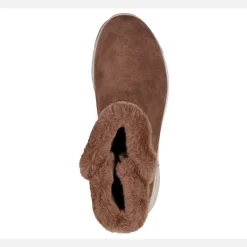Hot SKECHERS Dame On The Go Stellar Vandtætte Støvler Brun Mørkebrun