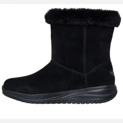 Best SKECHERS Dame On The Go Stellar Vandtætte Støvler Sort