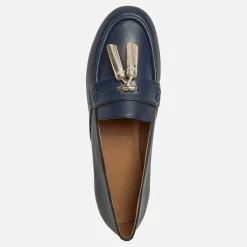 Best GEOX Dame Palmaria Tassel Loafers Blå/​Lys Guld