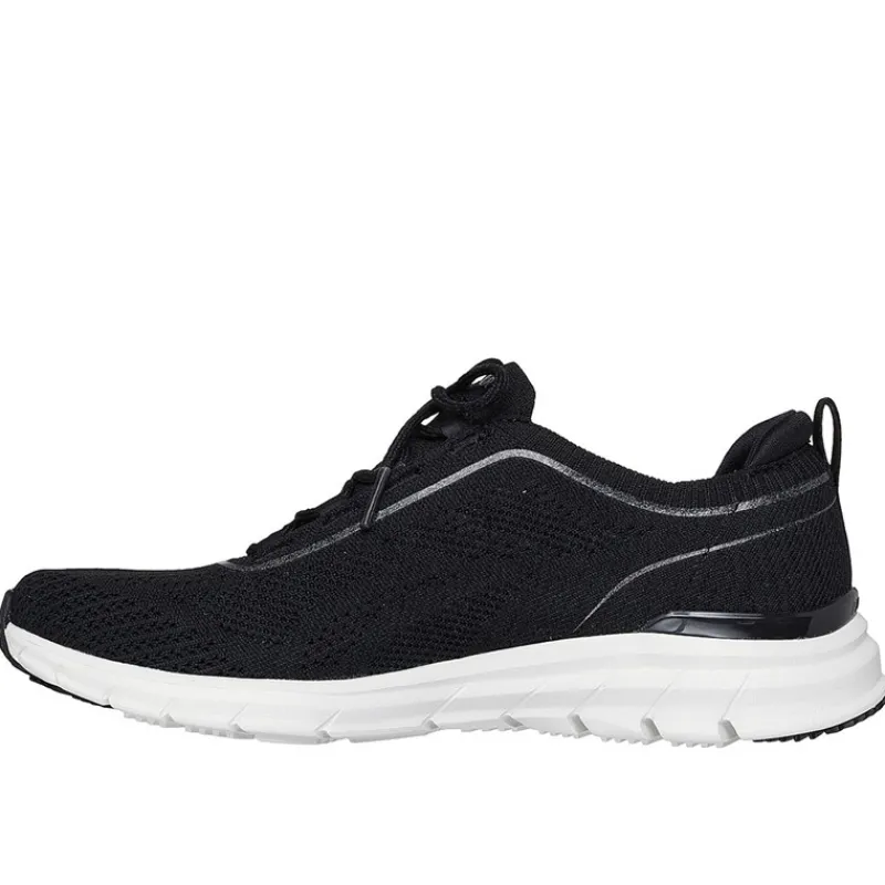 Clearance SKECHERS SPORT Dame Pure Flex Midnight Star Sneakers Sort