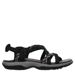 Discount SKECHERS Dame Reggae Vacay Sandaler Sort