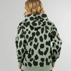 Clearance Lagooners Dame Rhyl Hættetrøje Green Bay