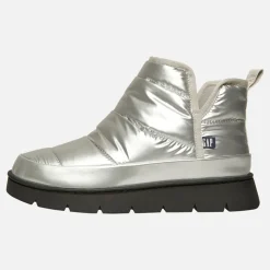 GAP Dame Richmond Mid Metallic Snow Støvler Sølv Metallisk