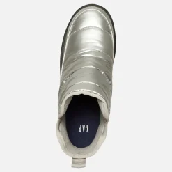GAP Dame Richmond Mid Metallic Snow Støvler Sølv Metallisk