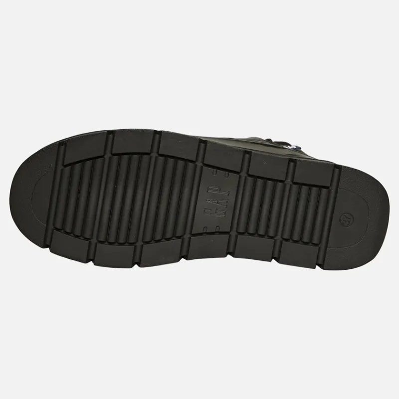 Outlet GAP Dame Richmond Mid Metallic Snow Støvler Sort