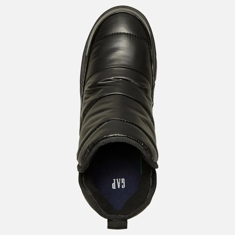 Outlet GAP Dame Richmond Mid Metallic Snow Støvler Sort