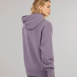 Outlet Bench Dame Riddy Oversized Hættetrøje Dusted Grapes lilla