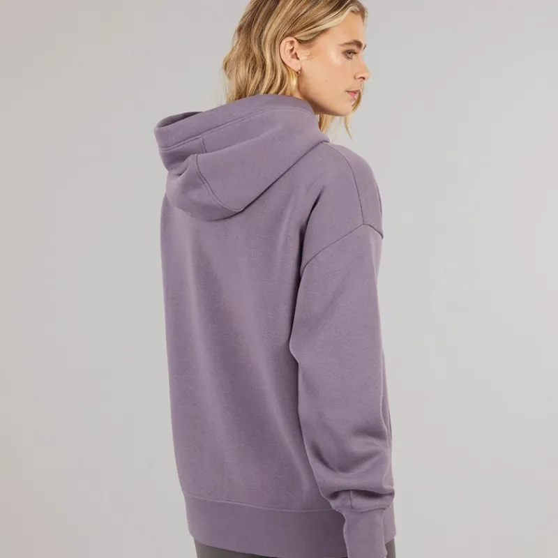 Outlet Bench Dame Riddy Oversized Hættetrøje Dusted Grapes lilla