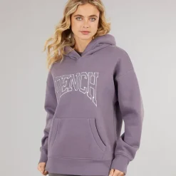 Outlet Bench Dame Riddy Oversized Hættetrøje Dusted Grapes lilla