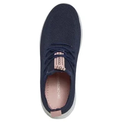 Crosshatch Dame Ridgeway Sneakers Flade Marineblå