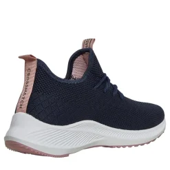 Crosshatch Dame Ridgeway Sneakers Flade Marineblå