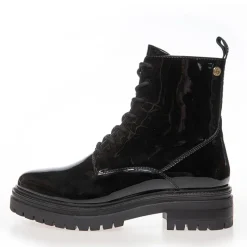 New Copenhagen Shoes Dame Rocka Laze Støvler 0011 Sort Lak