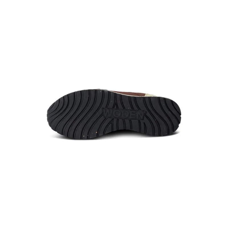 Hot Woden Dame Ronja Reflekterende Sneakers 312 Sepia Brun