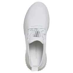 Hot Crosshatch Dame Runout Sneakers Hvid
