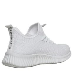 Hot Crosshatch Dame Runout Sneakers Hvid