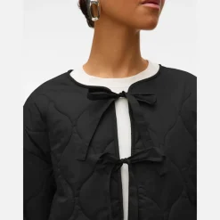 Outlet Vero Moda Dame Sabine Quiltet Jakke Sort
