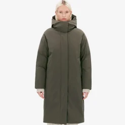New Elvine Dame Saira Jakke Castor Green Grøn