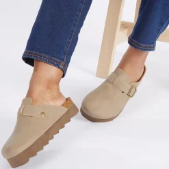 New French Connection Dame Sandaler Brun