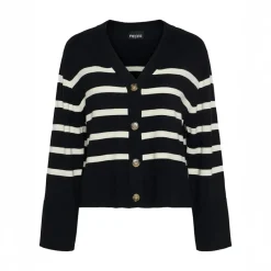 New Pieces Dame Sia Cardigan Sort