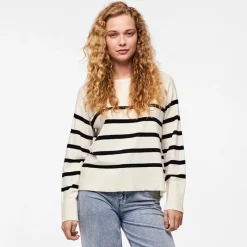 Outlet Pieces Dame Sia Sweater Hvid
