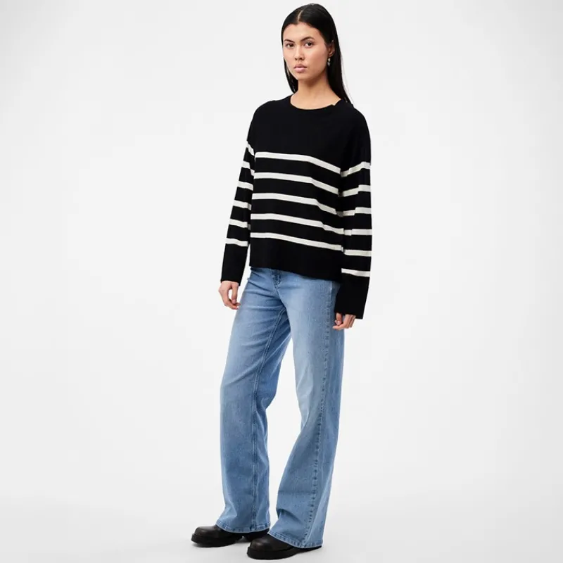 Pieces Dame Sia Sweater Sort